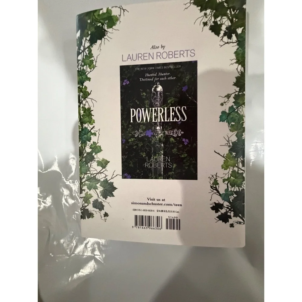 Powerful Lauren Roberts Powerless Story Paperback Fantasy Romance Novella